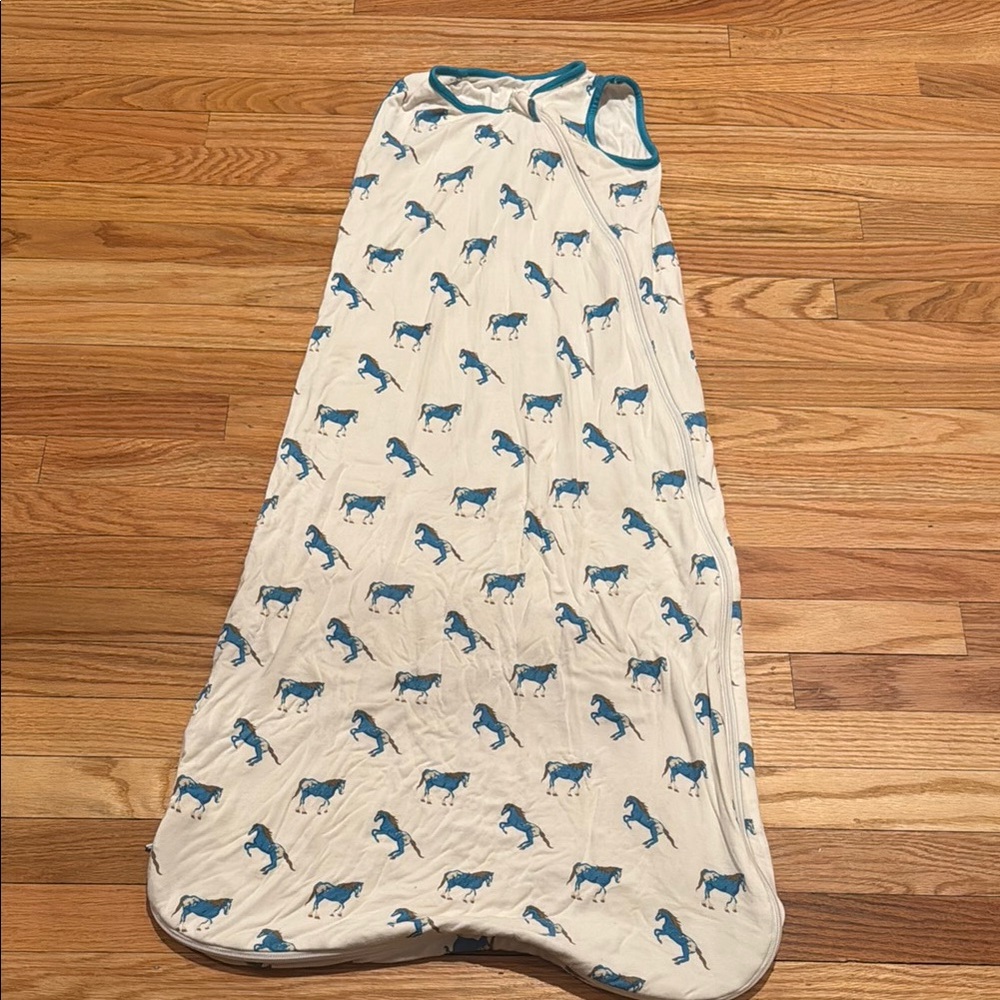 Kyte Baby sleep sack 0.5 tog 18-36 month blue horse